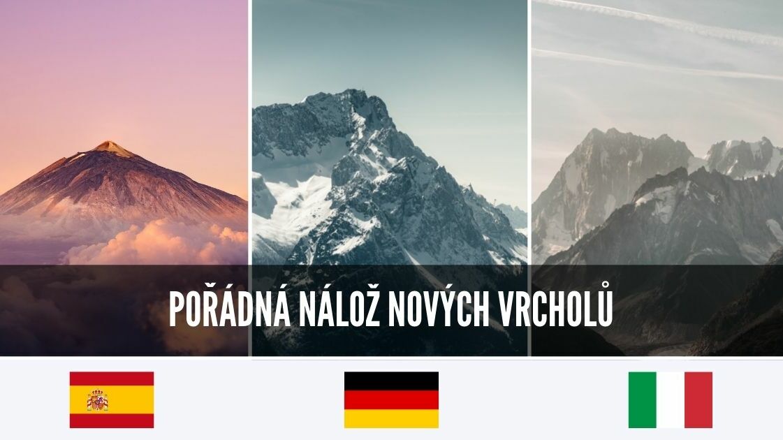 Nové země: Německo, Španělsko, Itálie